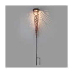 PURE DAY LED-Solarstecker Leaves Rot