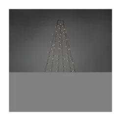 PURE DAY LED-Tannenbaum-Beleuchtung Baummantel Gelb