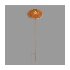 PURE DAY LED-Solarstecker Willkommen-Schild Rot