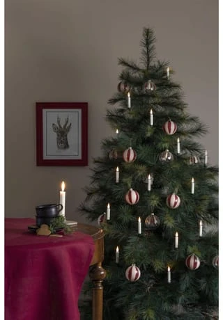 PURE DAY LED-Baumbeleuchtung Kerzen Weiß 6 PURE DAY LED-Baumbeleuchtung Kerzen Weiß – Bild 4