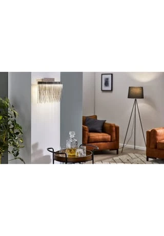 PURE DAY LED-Wandleuchte Waterfall Grau 4 PURE DAY LED-Wandleuchte Waterfall Grau – Bild 2