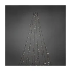 PURE DAY LED-Tannenbaum Beleuchtung Baummantel Weiß