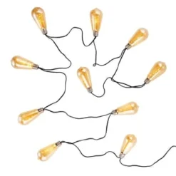 BUTLERS® BULB LIGHTS LED Lichterkette Mit Naturseil 10 Lichter Und Stecker -LAURA Innenleuchten & WeinVerkaufsladen unnamed file 302