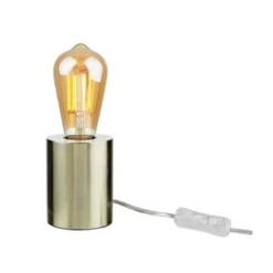 BUTLERS® STILO Tischleuchte Rund Ø8cm Gold