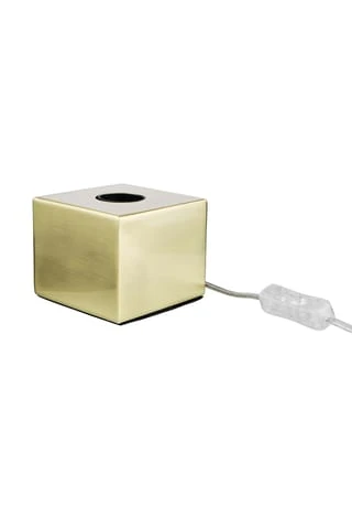 BUTLERS® STILO Tischleuchte Quadratisch 10x10cm Gold 6 BUTLERS® STILO Tischleuchte Quadratisch 10x10cm Gold – Bild 4