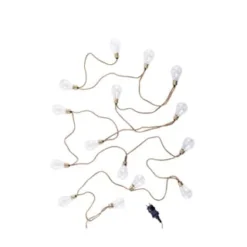 BUTLERS® BULB LIGHTS LED Lichterkette Mit Naturseil 15 Lichter Und Stecker
