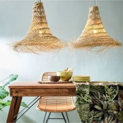 BUTLERS® BOMAS Lampenschirm Höhe 50cm Natur -LAURA Innenleuchten & WeinVerkaufsladen unnamed file 353