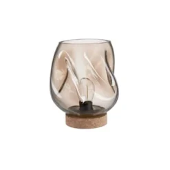 BUTLERS® LIGHT ART Lichtglas Batteriebetrieben Höhe 19cm Bronze -LAURA Innenleuchten & WeinVerkaufsladen unnamed file 362