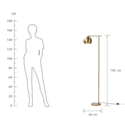 BUTLERS® LUMINAIRE Stehlampe Gold 12 BUTLERS® LUMINAIRE Stehlampe Gold -LAURA Innenleuchten & WeinVerkaufsladen unnamed file 386