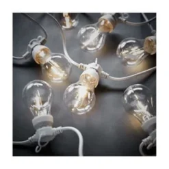 BUTLERS® BULB LIGHTS Outdoor-Lichterkette Mit 10 Glühbirnen Und Stecker