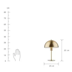 BUTLERS® TOPEE Tischlampe Gold -LAURA Innenleuchten & WeinVerkaufsladen unnamed file 415