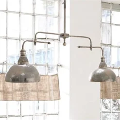 LOBERON Hängelampe Haley Antiksilber Antiksilber -LAURA Innenleuchten & WeinVerkaufsladen unnamed file 456