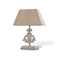 LOBERON Tischlampe Poème Leinen/antikweiß Leinen/antikweiß