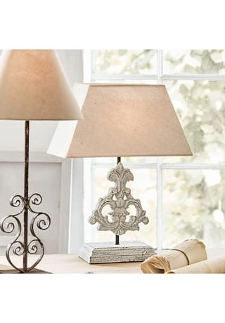 LOBERON Tischlampe Poème Leinen/antikweiß Leinen/antikweiß 7 LOBERON Tischlampe Poème Leinen/antikweiß Leinen/antikweiß – Bild 5