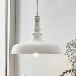 LOBERON Hängelampe Camryn Antikweiß Antikweiß -LAURA Innenleuchten & WeinVerkaufsladen unnamed file 517