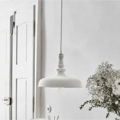 LOBERON Hängelampe Camryn Antikweiß Antikweiß -LAURA Innenleuchten & WeinVerkaufsladen unnamed file 518