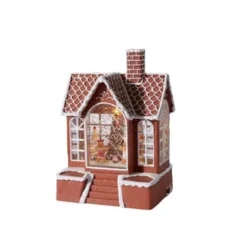 PURE DAY LED-Objekt Lebkuchenhaus Rot