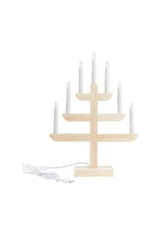 PURE DAY LED-Kerzenhalter Nordic Beige 3 PURE DAY LED-Kerzenhalter Nordic Beige