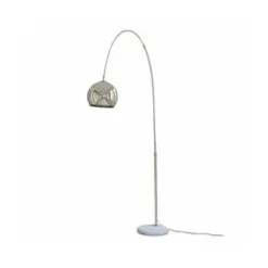 LOBERON Bogenlampe Aefilig Silber Silber