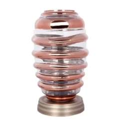 Kayoom Standleuchten Tischlampe Aladin II 710 Champagner / Kupfer Champagner/ Kupfer