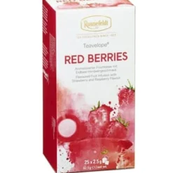 Ronnefeldt Teavelope Red Berries Aromat. Früchtetee 6er Pack (6x25 Teebeutel) 375g